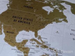 img 8 attached to Discover The World In Style: XL Scratch Off Map With Flags & US States - Perfect Travel Companion!