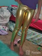 img 1 attached to 💃 Girls' High Waisted Metallic Leggings by Speerise - Trendy Fashion Clothing review by Jonathan Reddick