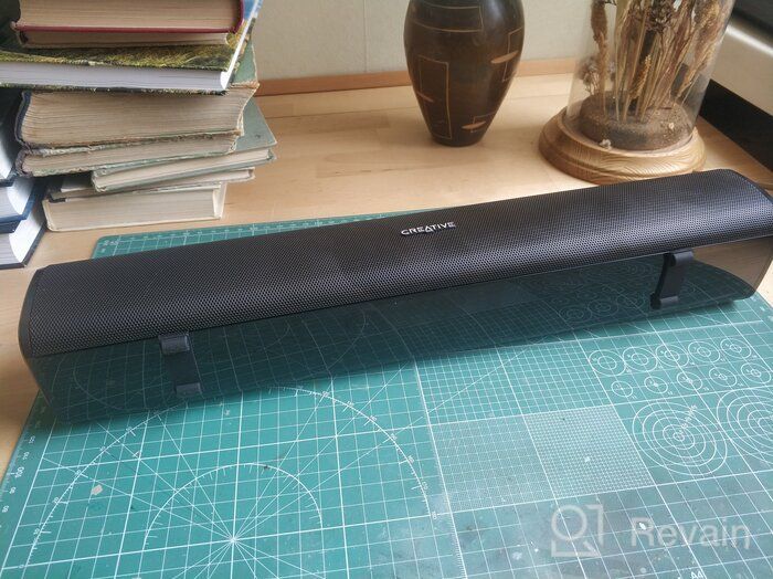 img 3 attached to Creative Stage Air: Portable & Compact USB-Powered Soundbar with Big Bass, Bluetooth, AUX-in & 6-Hour Battery Life review by Hayden Xin ᠌