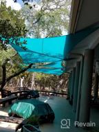 img 1 attached to TANG Sun Shades Depot 10' X 15' Rectanlge Waterproof Knitted Shade Sail Curved Edge Red 260 GSM U*V Block Shade Fabric Pergola Carport Canopy Replacement Awning Customize Available review by Guled Probz