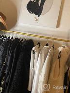 картинка 1 прикреплена к отзыву Organize Your Wardrobe In Style With MIZGI'S 30-Pack Premium Velvet Hangers: Heavy-Duty, Non-Slip, Slimline, Space-Saving Clothes Hangers With Gold Hooks от Tom Reasons