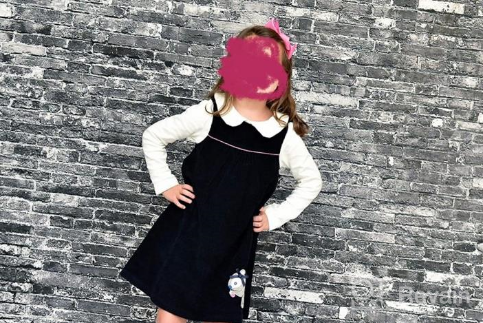 img 1 attached to Adorable Toddler Girl's Spring Dress with Pocket - Simplee Kids Casual Skirt review by Fernanda Brown