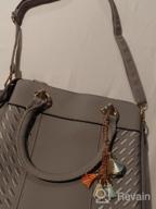 картинка 1 прикреплена к отзыву Women'S Handbag Satchel Shoulder Bag Tote Purse Charmore Ladies Bags от Paul Walton