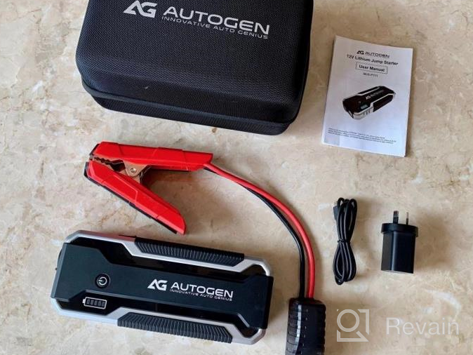 img 1 attached to Jump Start Your Vehicle With AUTOGEN 3000A Car Battery Jump Starter For Gas And Diesel Engines Up To 10.0L review by James Morrow
