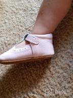 img 1 attached to Stylish and Durable: Liv Leo T Strap Oxford Leather Girls' Shoes – Perfect Blend of Fashion and Comfort review by Sri Wells