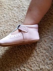 img 5 attached to Stylish and Durable: Liv Leo T Strap Oxford Leather Girls' Shoes – Perfect Blend of Fashion and Comfort