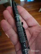 img 1 attached to TAKEFLIGHT Tactical Pen Survival Gear – Aircraft-Grade Aluminum Tactical Multi Tool – Rugged, Lightweight EDC Pen Survival Tool With Glass Breaker - Cool Gadgets For Men - Father'S Day Gifts For Men review by Rick Booth