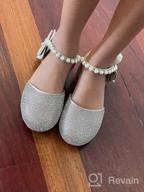 img 1 attached to LFHT Toddler Adorable Wedding Numeric_8 Girls' Shoes review by Joy Anderson