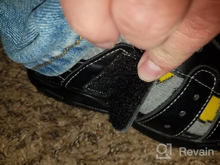 img 1 attached to 👟 HOBIBEAR Outdoor Sandals Black 019 Boys' Shoes - Toddler Size review by Jake Larson