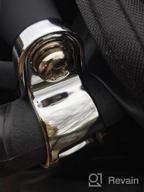 img 1 attached to Upgrade Your Driving Experience With The FOUING BL Steering Wheel Knob Spinner - Non-Slip, Chrome Plated Finish With Metal Ball Bearing And Easy Installation review by Rey High