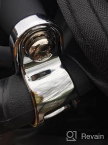 img 5 attached to Upgrade Your Driving Experience With The FOUING BL Steering Wheel Knob Spinner - Non-Slip, Chrome Plated Finish With Metal Ball Bearing And Easy Installation