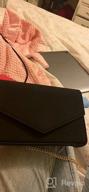 img 1 attached to Chic And Versatile: HOXIS Faux Leather Envelope Clutch Shoulder Bag For Women review by Pat Slater
