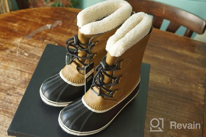 img 1 attached to Sorel Youth Yoot Pac Outdoor Boot for Boys' Shoes review by Jesse Wells