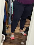 img 1 attached to Get Active In Style With Ritiriko'S High-Waisted Women'S Joggers With Pockets And Yoga Capri Pants review by Katie Jones