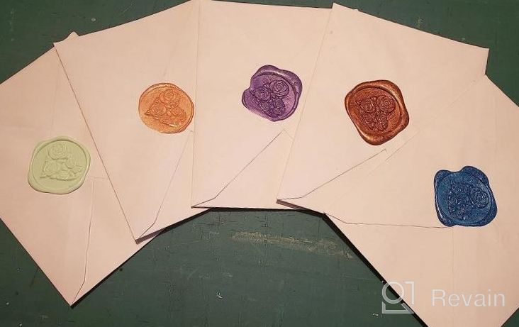img 1 attached to Lion Wax Seal Stamp G3 By Mceal review by Jessica Washington