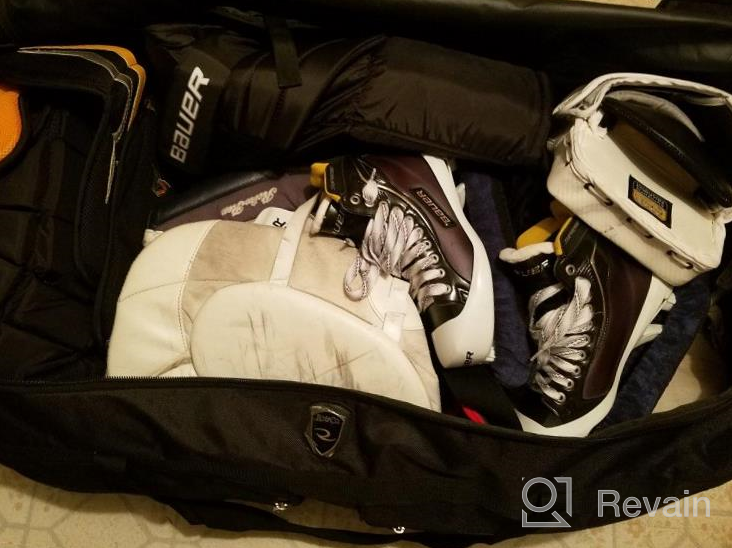 img 1 attached to Travel In Style And Comfort With Gothamite 42-Inch Rolling Duffle Bag - The Ultimate Oversized Luggage And Hockey Bag With Heavy Duty Wheels review by Quintin Boner