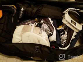 img 7 attached to Travel In Style And Comfort With Gothamite 42-Inch Rolling Duffle Bag - The Ultimate Oversized Luggage And Hockey Bag With Heavy Duty Wheels
