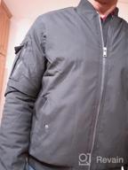 img 1 attached to Warm And Stylish: TBMPOY Men'S Quilted Bomber Jackets For Winter Fashion review by Michael Morgan