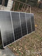 img 1 attached to BougeRV 9BB 100 Watts Mono Solar Panel,21.9% High Efficiency Half-Cut Cells Monocrystalline Technology Work With 12 Volts Charger For RV Camping Home Boat Marine Off-Grid review by Freddy Hammonds