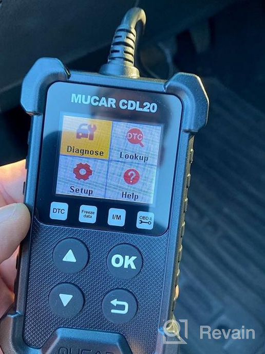 img 1 attached to MUCAR CDL20 OBD2 Scanner - Check Engine Code Reader And Diagnostic Scan Tool For All OBD II Protocol Cars Since 1996, With O2 Sensor, EVAP System, And Smog Test Functions review by Victor Anderson