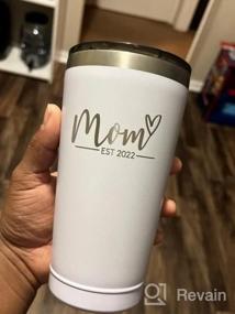 img 5 attached to Sodilly Seaside Tumbler: Perfect New Mom Gift For Mamma Est. 2023 - First Mother'S Day And Birthday Present - Great Expecting Mom Gift After Birth