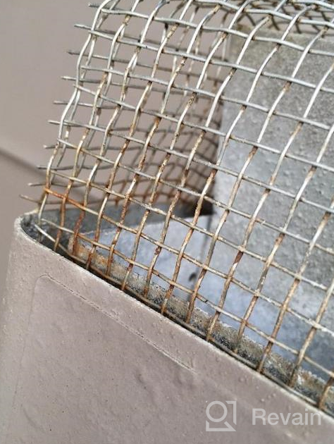 img 1 attached to MAPORCH 304 Stainless Steel Mesh Screen - 5 Wire Woven Metal Mesh 29Cm X 60Cm (23.6” X 11.4”) For Ventilation, Animal Cages, Security, And Cabinet Applications (1 Piece) review by Micheal Chaplain
