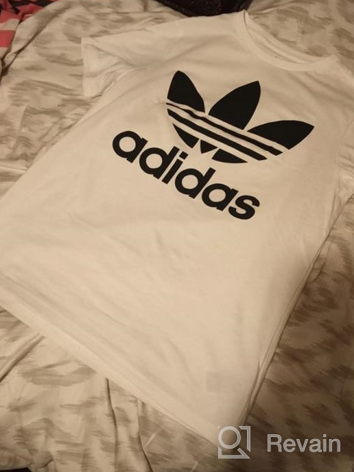 img 1 attached to 👕 Adidas Originals Trefoil: White Black Boys' Clothing - Stylish and Timeless Apparel for Young Trendsetters review by Fred Maki