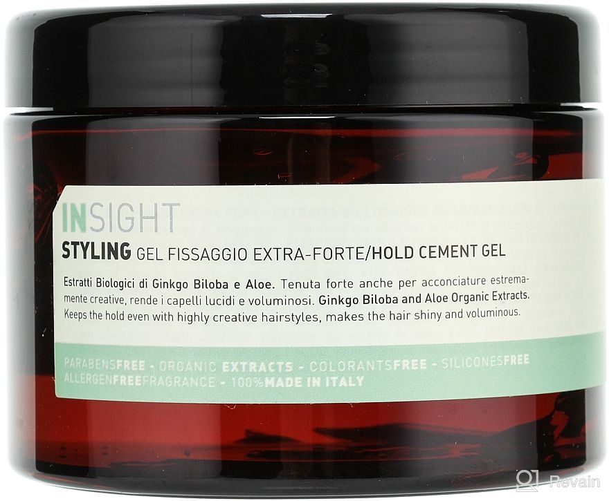 insight styling gel fissaggio extra-forte&#x2F;hold cement gel logo