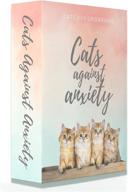 🐈 cats against anxiety self-esteem cards – oracle tarot affirmations for emotions and self-therapy: 50 seo-optimized cards by catch your dreams logo