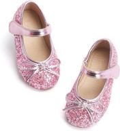 otter momo toddler ballerina wedding girls' school uniforms - shoes logo