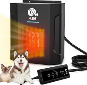 img 4 attached to 🔥 Stay Warm and Cozy: Dog House Heater with Thermostat, 300W Safe Heater for Outdoor Pet Houses - Adjustable Temperature & Timer - Easy Installation