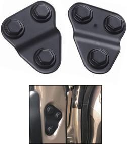 img 4 attached to Door Screw Protective Bolts Cover Trim for Jeep Wrangler 2018-2021