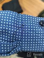 img 1 attached to Men'S Long Sleeve Printed Dress Shirts Regular Fit Button Down Collar Shirt By Alex Vando review by Jeff Perez