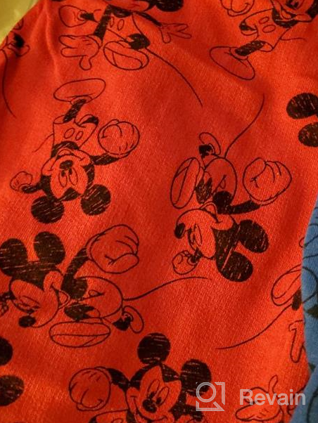 img 1 attached to Disney Mickey Mouse Jogger Pants: Comfy Drawstring Elastic Sweatpants for Kids review by Tony Flugence