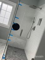 img 1 attached to Cobbe Complete Shower System With Rainfall Showerhead And Handheld - Includes Rough-In Valve Body And Trim For Bathroom Faucet Set review by Anthony Montgomery