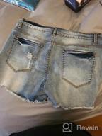 img 1 attached to Get The Perfect Summer Look With Tulucky'S Ripped Stretchy Denim Shorts For Women review by Ken Cudal