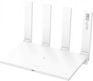 роутер huawei wifi ax3 pro ws7200 wi-fi 6 plus с четырехъядерным процессором mesh, mu-mimo dual band gigabit беспроводной интернет-роутер - продвинутая модель (белый) логотип