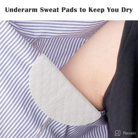 img 3 attached to FYY Armpit Sweat Pads Perspiration