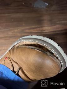 img 6 attached to Ботинки Vostey Men'S Chukka: универсальная и прочная обувь для мотоцикла, повседневной жизни или походов