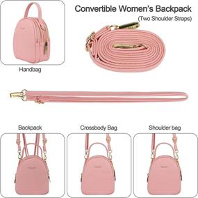 img 2 attached to Backpack Aeeque Shoulder Crossbody Backpacks Women's Handbags & Wallets at Fashion Backpacks