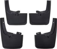 dna motoring wfmk-001 mud guards with oe wheel lip moulding for 15-18 ford f150, black логотип