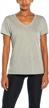 stylish and comfortable women's v-neck t-shirt - marika audrey short sleeve logo
