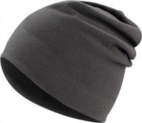 img 4 attached to Unisex Slouchy Beanie Skull Cap For Cold Weather - B BINMEFVN Winter Watch Cap For Men And Women