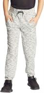 👧 c9 champion fleece jogger heather girls' clothing: comfy pants & capris for active days! logo