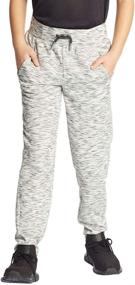 img 4 attached to 👧 C9 Champion Fleece Jogger Heather Girls' Clothing: Comfy Pants & Capris for Active Days!