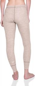 img 3 attached to Meriwool Lightweight Merino Wool Thermal Pants For Women - Perfect Base Layer Bottoms
