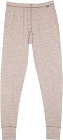 img 2 attached to Meriwool Lightweight Merino Wool Thermal Pants For Women - Perfect Base Layer Bottoms