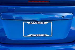 img 3 attached to Desert Cactus University Officially Licensed Exterior Accessories ~ License Plate Covers & Frames