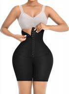 women's high waisted tummy control shapewear shorts butt lifter thigh slimmer waist trainer by feelingirl логотип