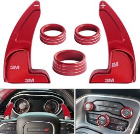 img 4 attached to Challenger 2015 2020 Interior Accessories Conditioner Interior Accessories ~ Steering Wheels & Accessories